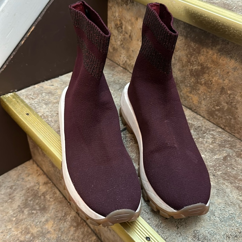 H&M sock style sneaker boots
